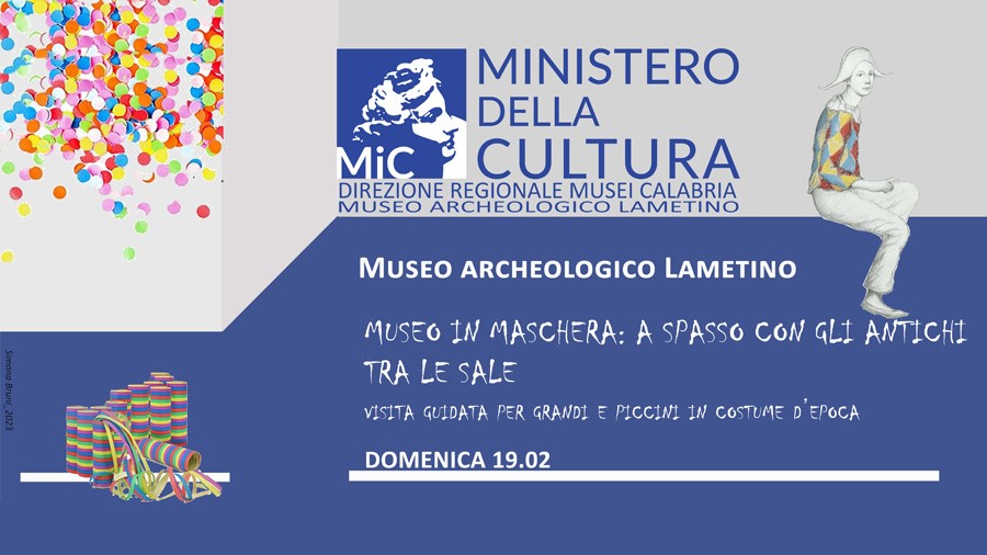 Museo in maschera: a spasso con gli antichi tra le sale -   visita guidata per grandi e piccini in costume d’epoca